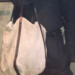 Hester Van Eeghen Suede Bag